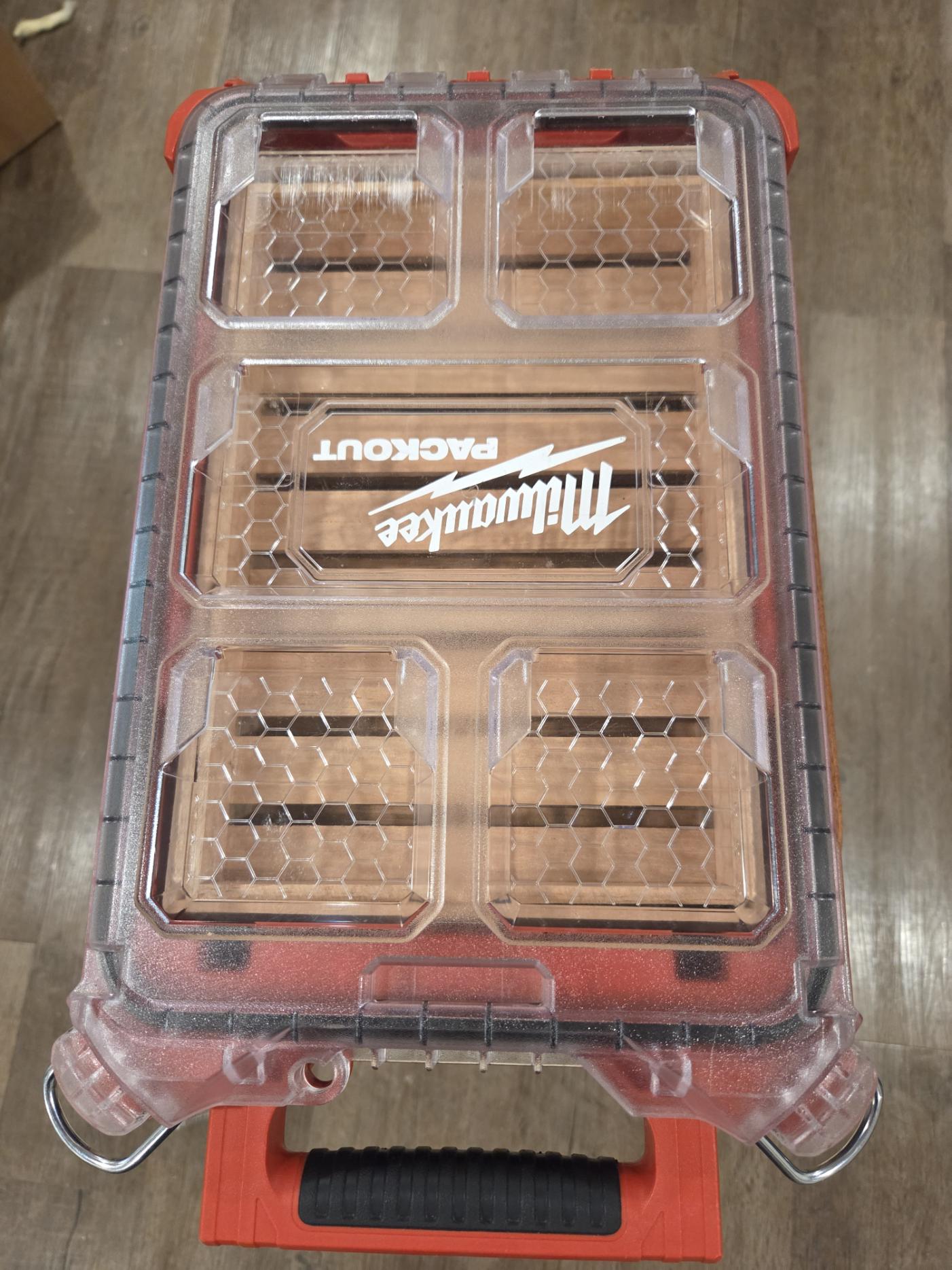 Custom Hand Made Spanish Cedar Humidor Insert for Milwaukee Packout 48-22-8435 Compact Organizer