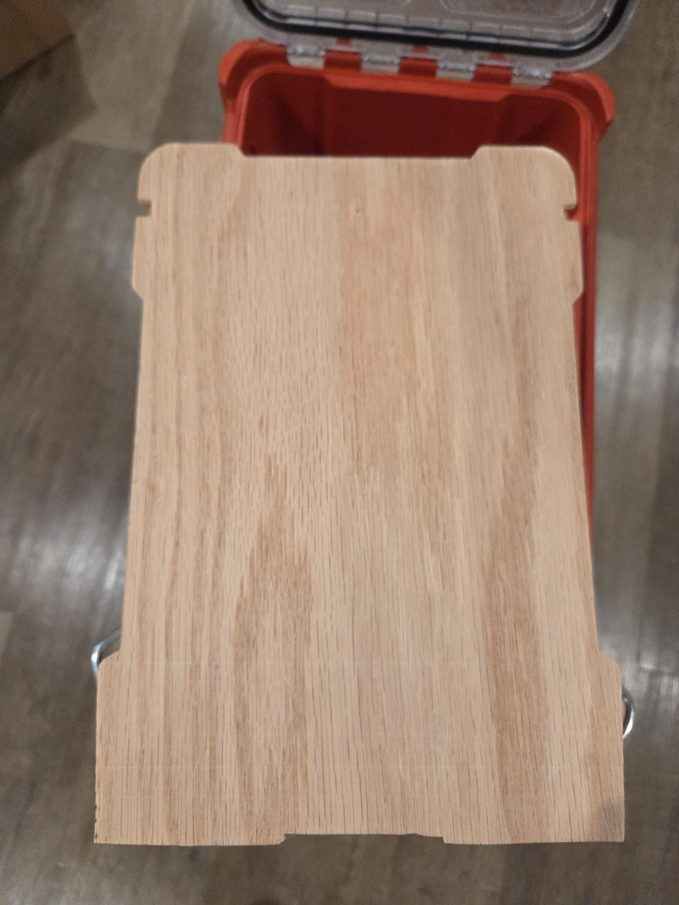 Custom Hand Made Spanish Cedar Humidor Insert for Milwaukee Packout 48-22-8435 Compact Organizer