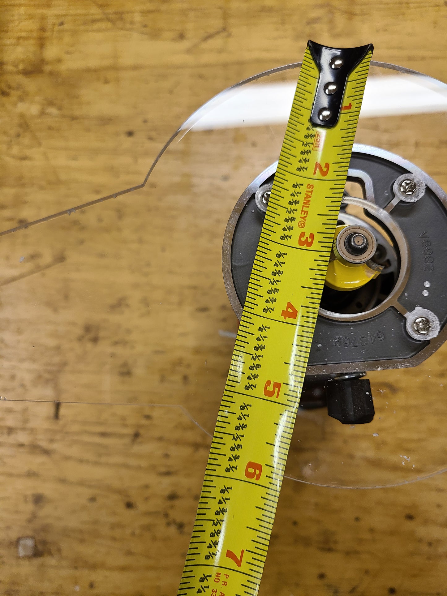 Universal Offset Router Base for Palm Routers and Laminate Trimmers