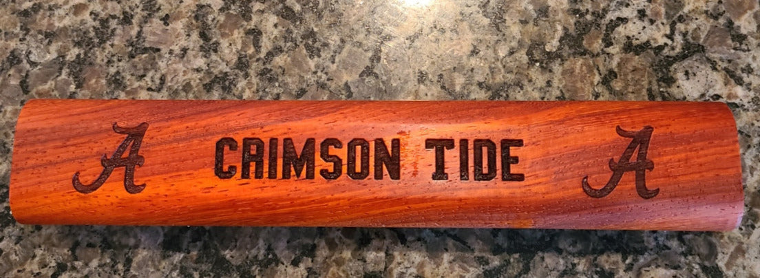 Replacement Handle for Big Green Egg BGE - Exotic Hardwood - Padauk