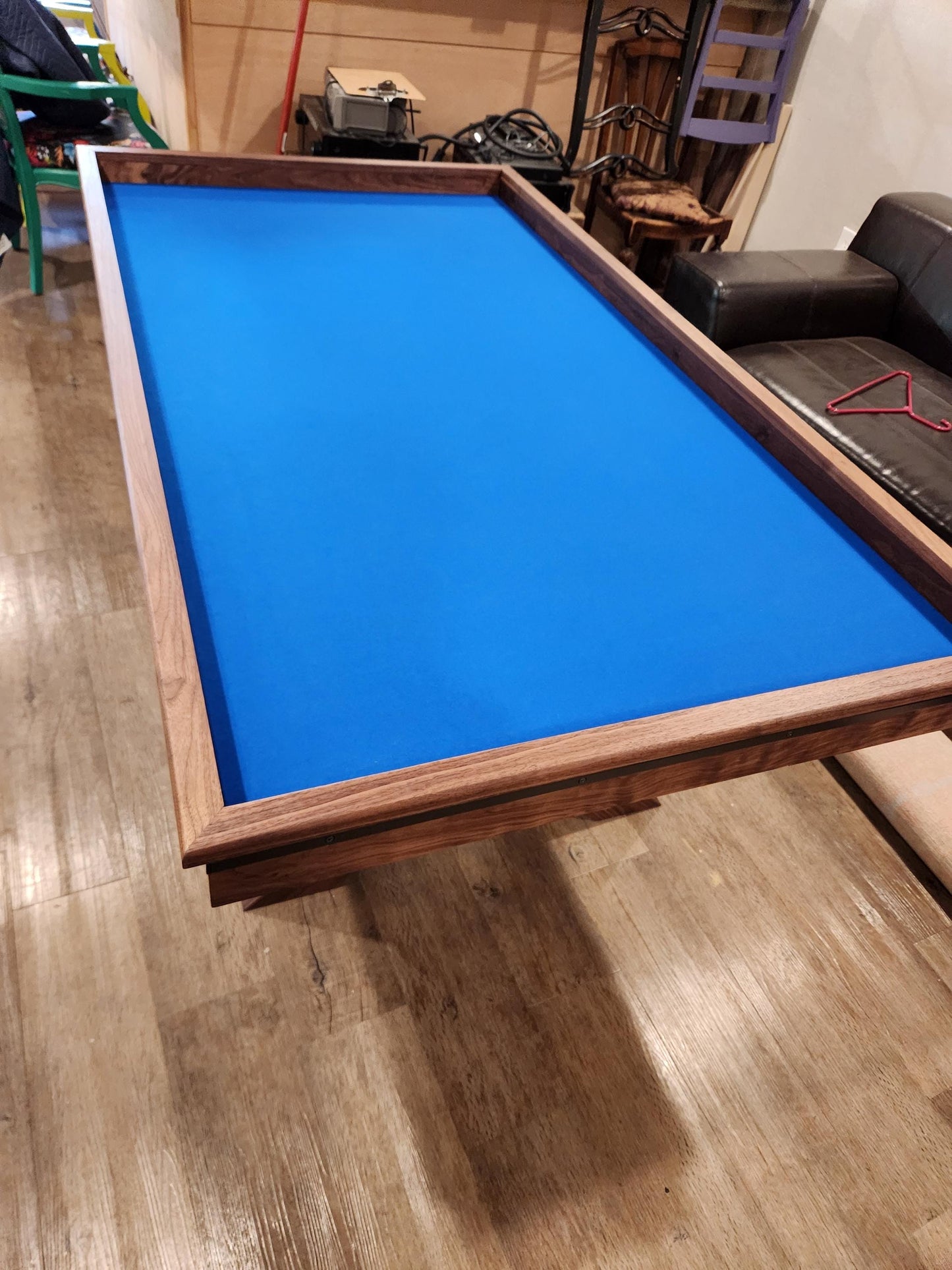 Walnut Gaming Table and Bench Plans | D&D RPG Woodworking (PDF Download)