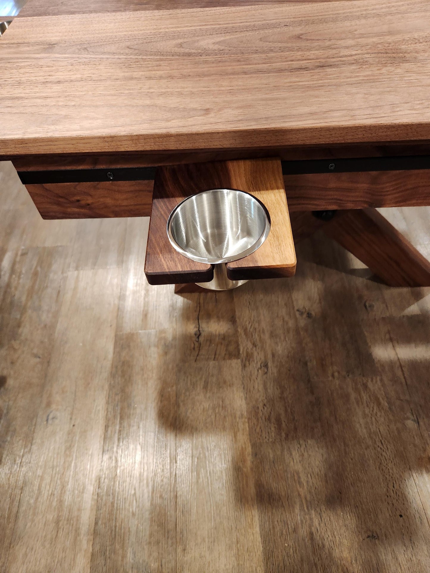 Walnut Gaming Table and Bench Plans | D&D RPG Woodworking (PDF Download)