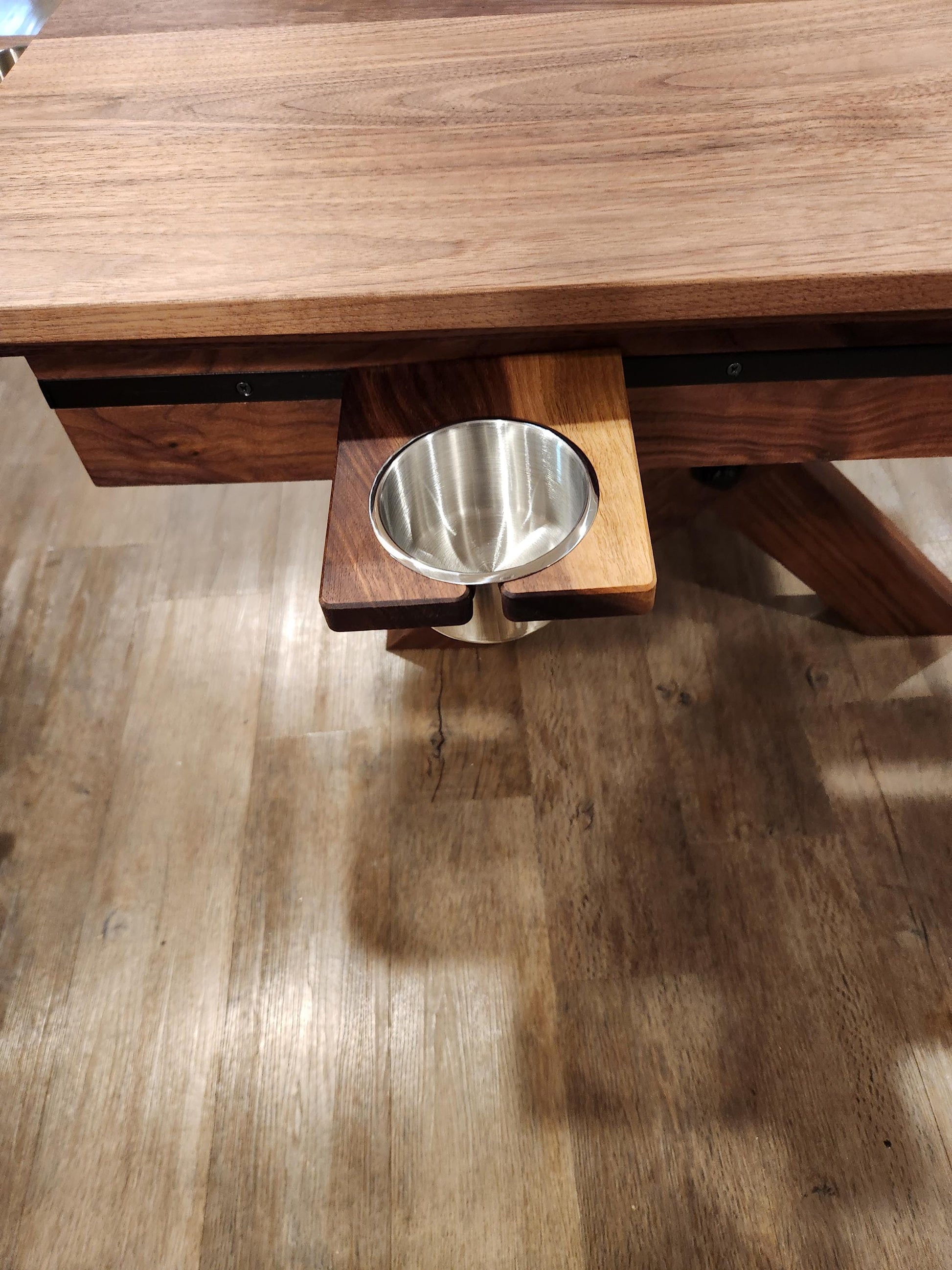 Walnut Gaming Table and Bench Plans | D&D RPG Woodworking (PDF Download)