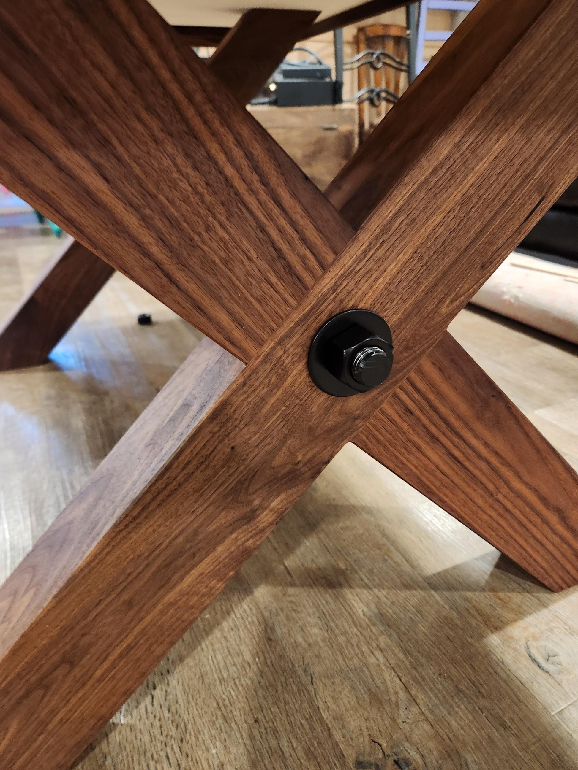Walnut Gaming Table and Bench Plans | D&D RPG Woodworking (PDF Download)