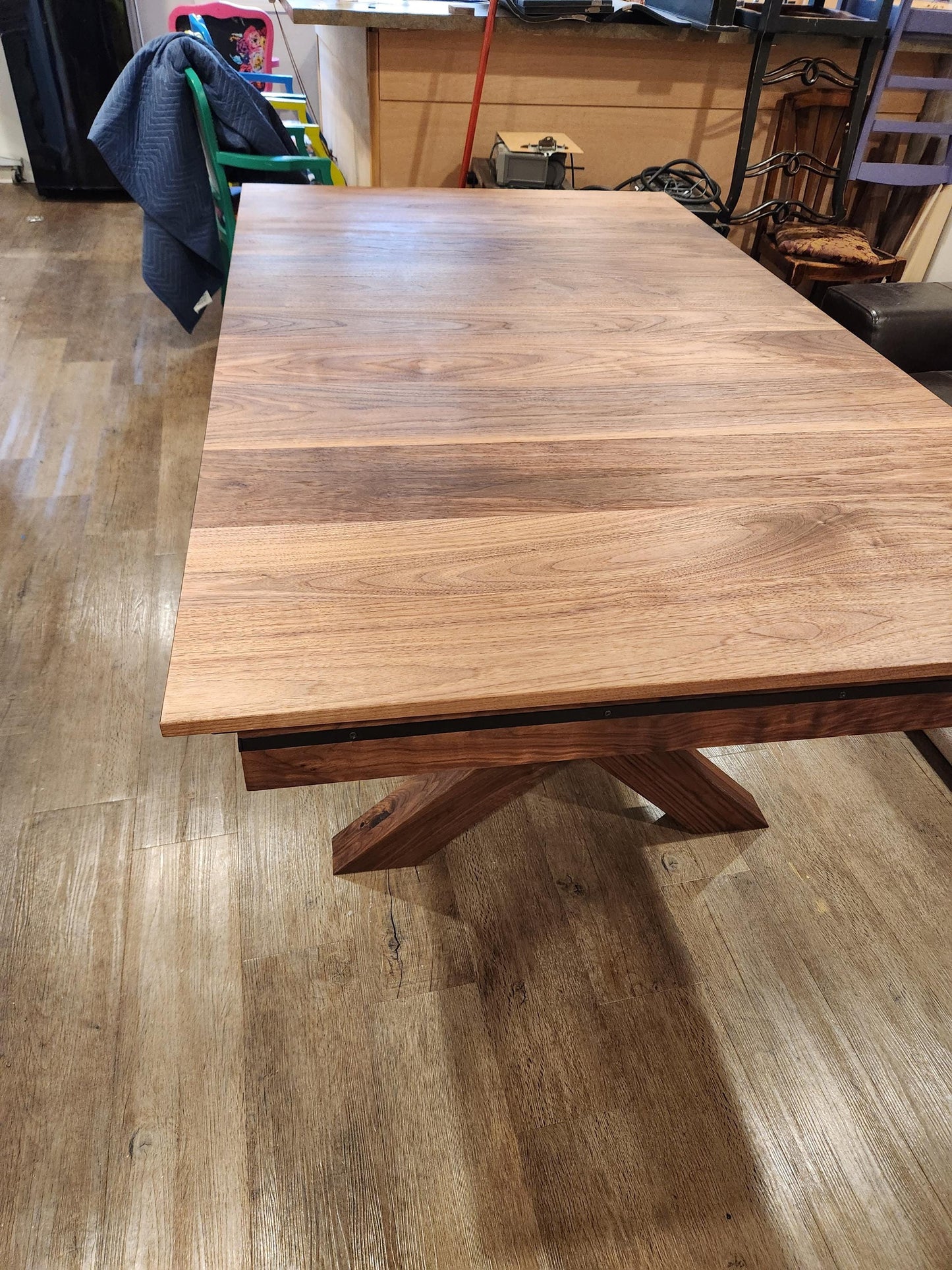 Walnut Gaming Table and Bench Plans | D&D RPG Woodworking (PDF Download)