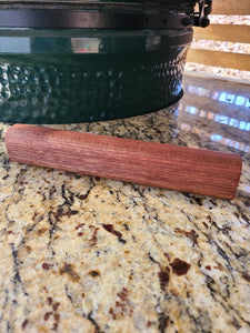 Replacement Handle for Big Green Egg BGE - Exotic Hardwood - Sapele