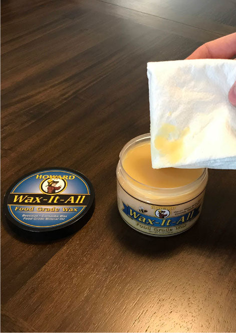 Howard Wax-It-All Food-Grade Wax - 9oz