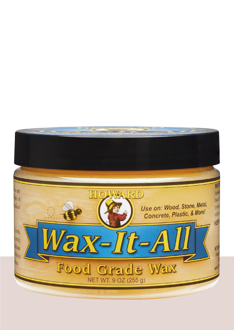 Howard Wax-It-All Food-Grade Wax - 9oz