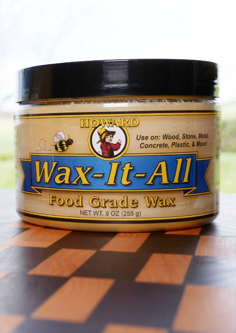 Howard Wax-It-All Food-Grade Wax - 9oz